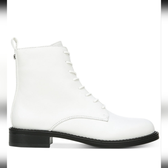 Sam Edelman Nina white combat boots size 8 - Picture 2 of 7